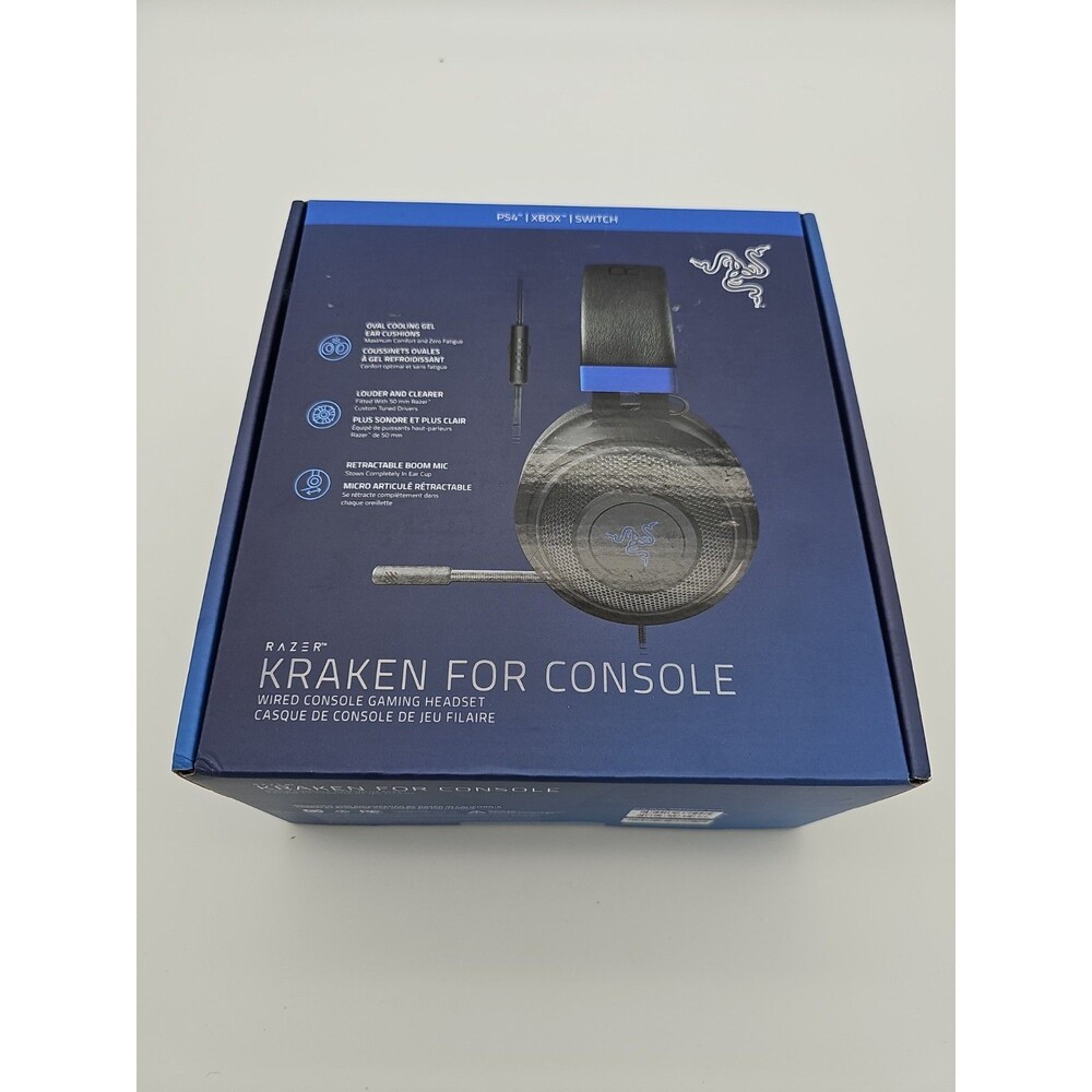 RAZER Kraken for Console WIRED GAMING Headset PS4 Xbox Switch New In Box